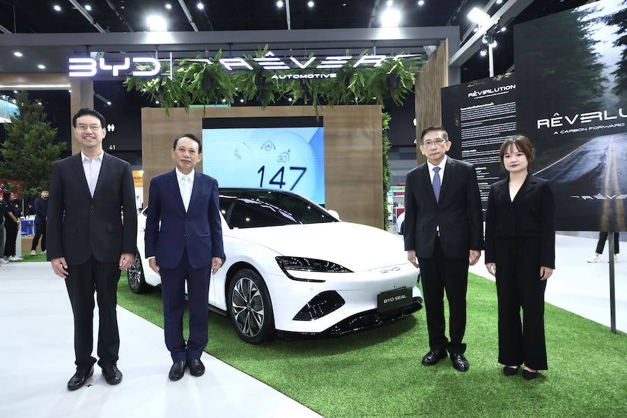 บีวายดี นำทัพรถยนต์ไฟฟ้า BYD โชว์ศักยภาพรถพลังงานสะอาด งาน 2023 GREEN TECH EXPO