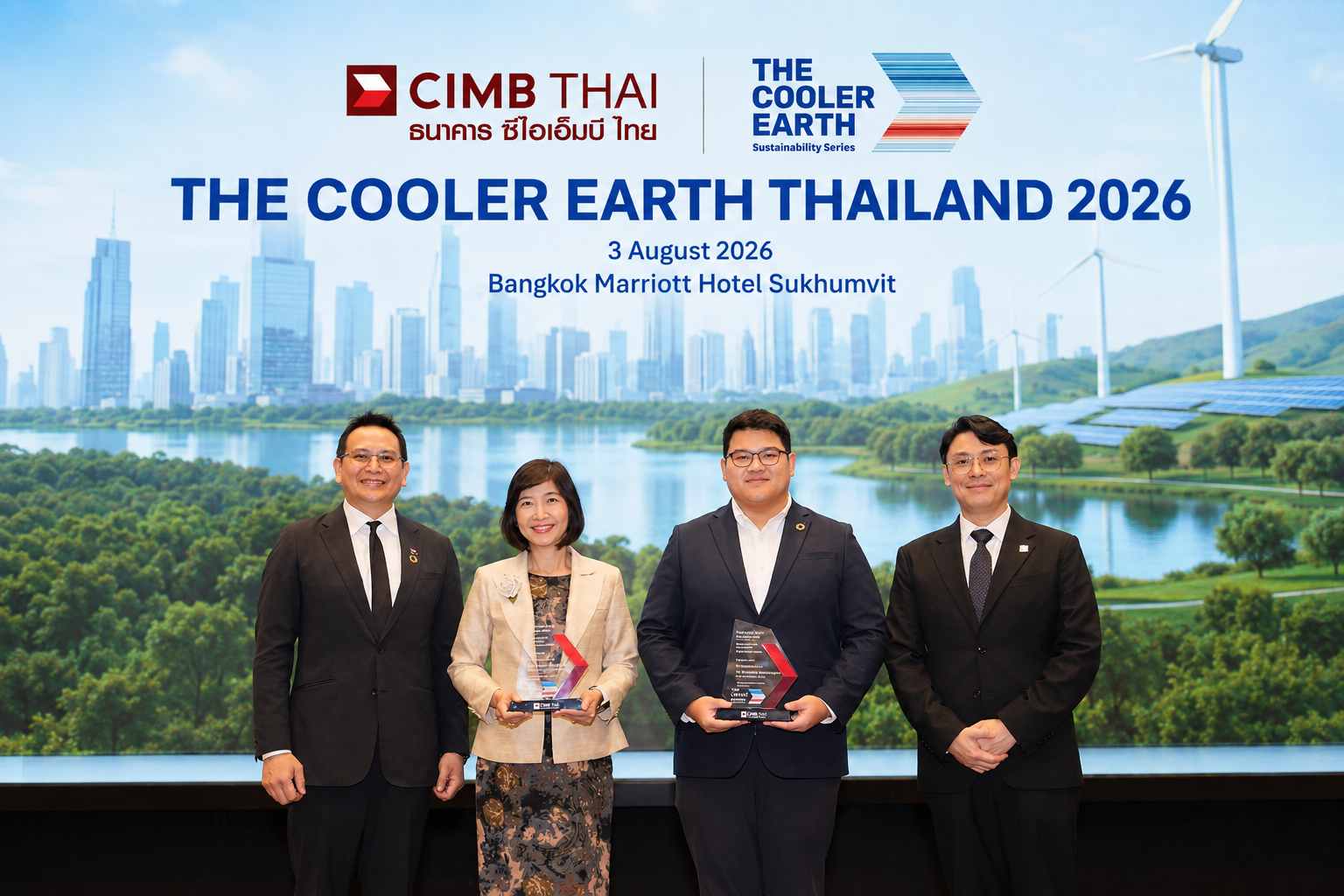 ซีไอเอ็มบี ไทย เปิดตัวเครื่องมือช่วยวางแผนการเปลี่ยนผ่านด้านสภาพภูมิอากาศ