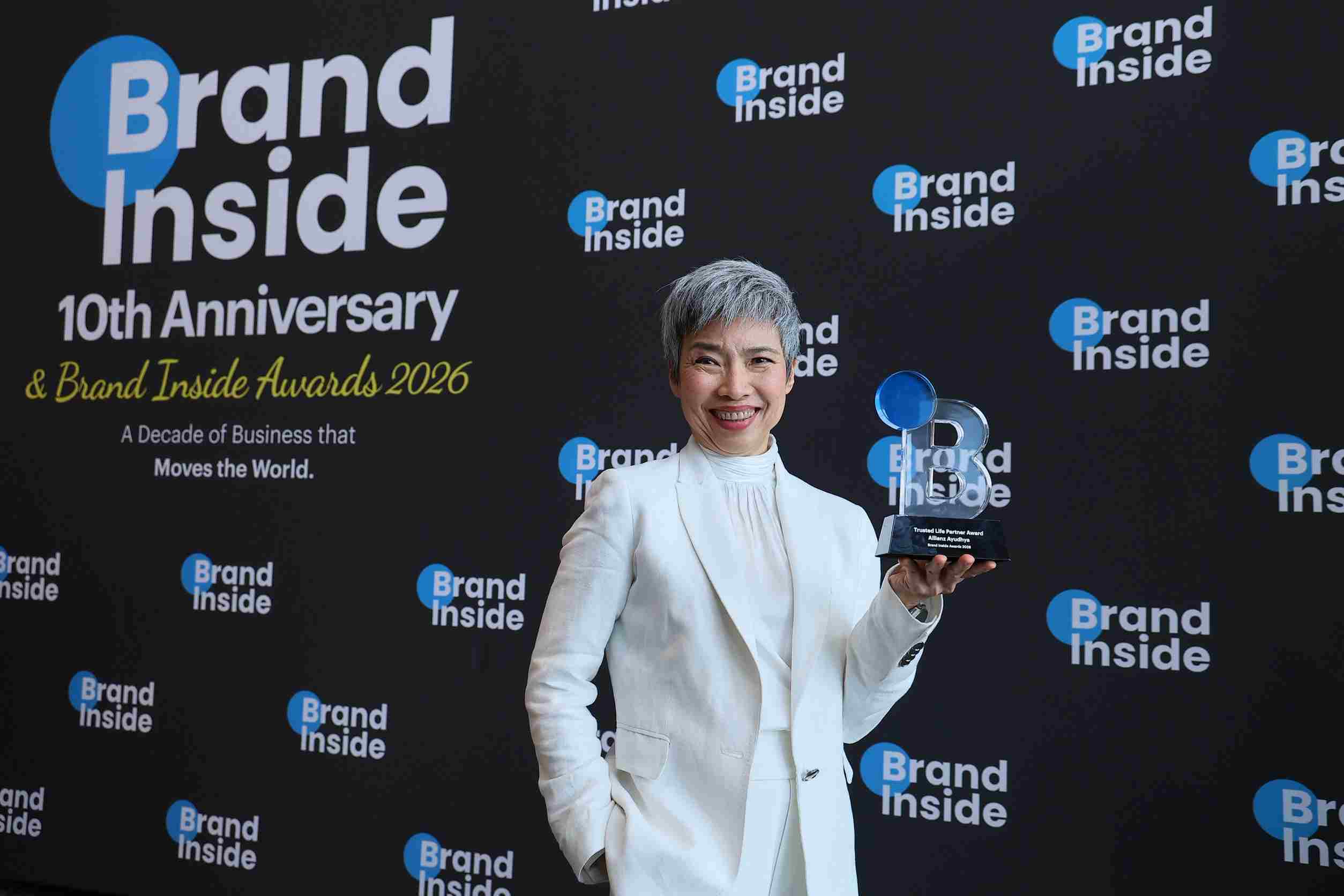 อลิอันซ์ อยุธยา คว้ารางวัล Trusted Life Partner Award