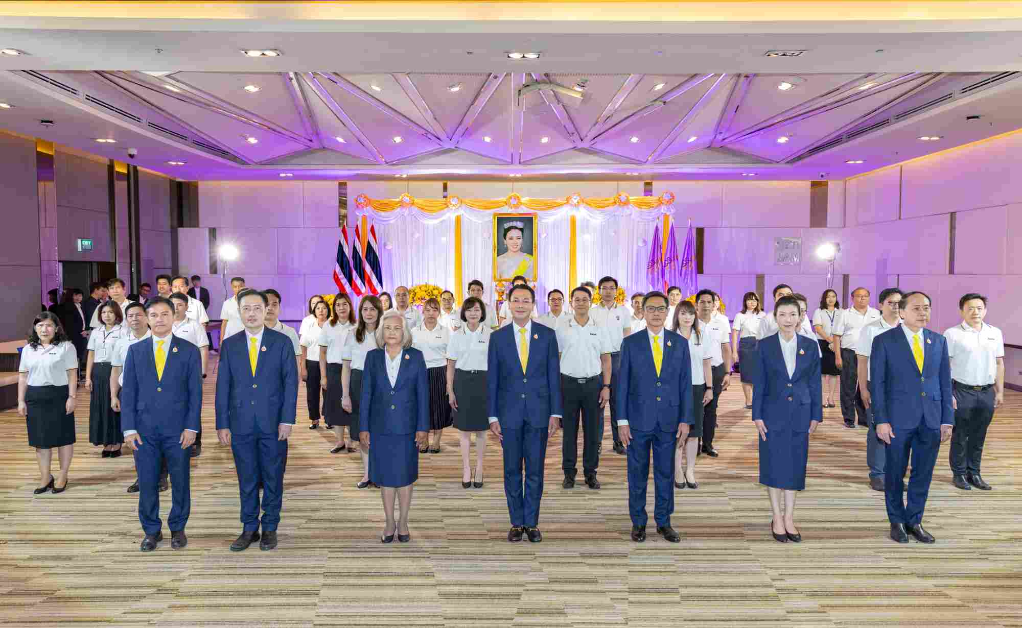 BAM จัดพิธีถวายพระพรชัยมงคล และลงนามถวายพระพร สมเด็จพระนางเจ้าฯ พระบรมราชินี