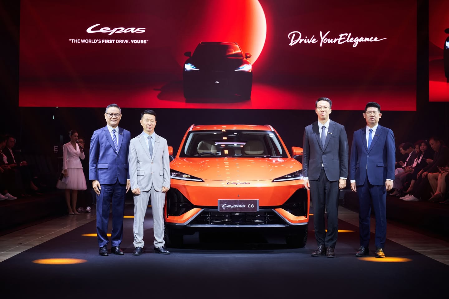 LEPAS เปิดตัวแบรนด์อย่างเป็นทางการครั้งแรกในประเทศไทย เผยโฉม LEPAS L6 EV