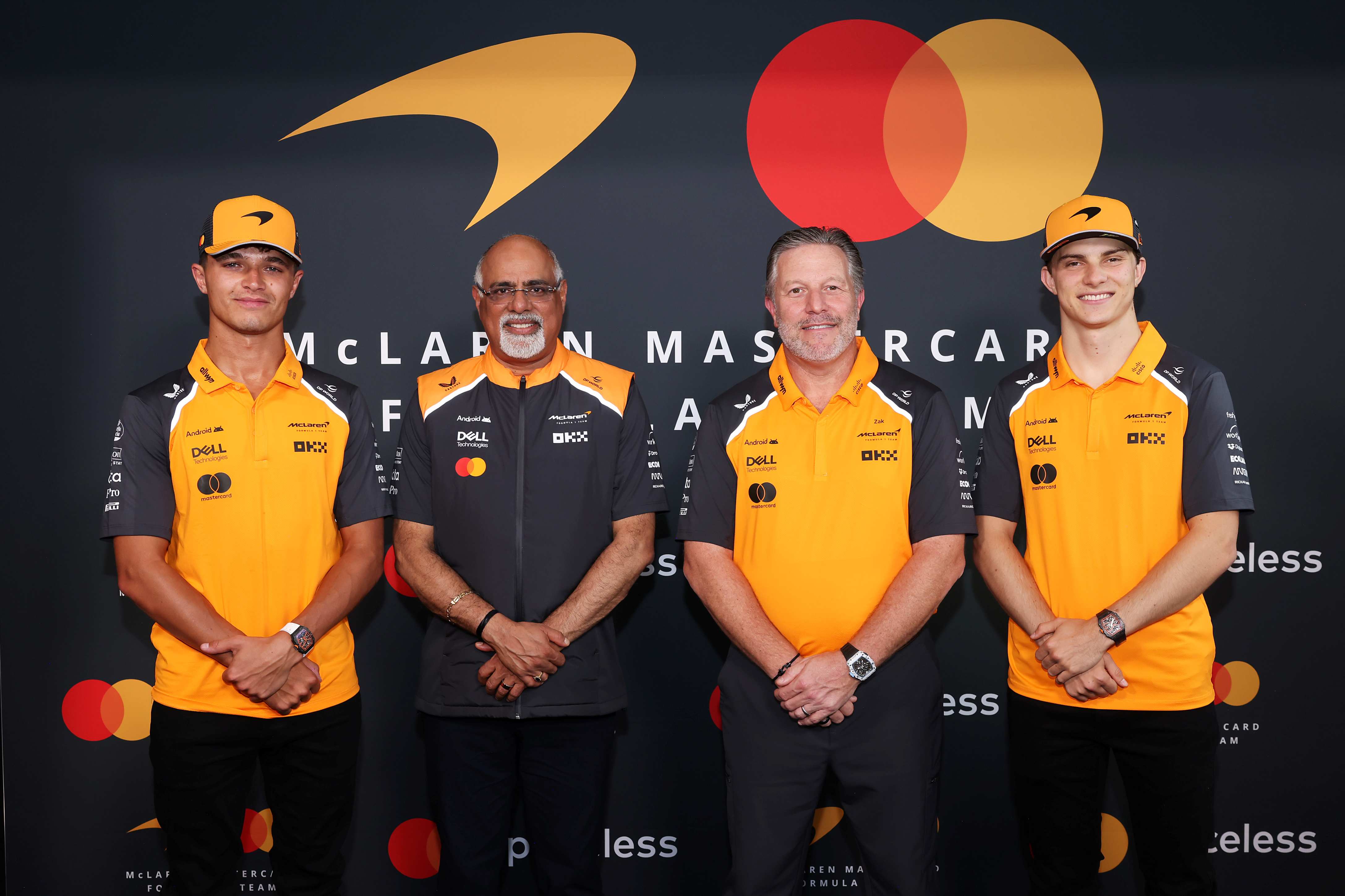 McLaren Racing ประกาศ'มาสเตอร์การ์ด'เป็นพันธมิตรหลักของทีม McLaren Formula 1