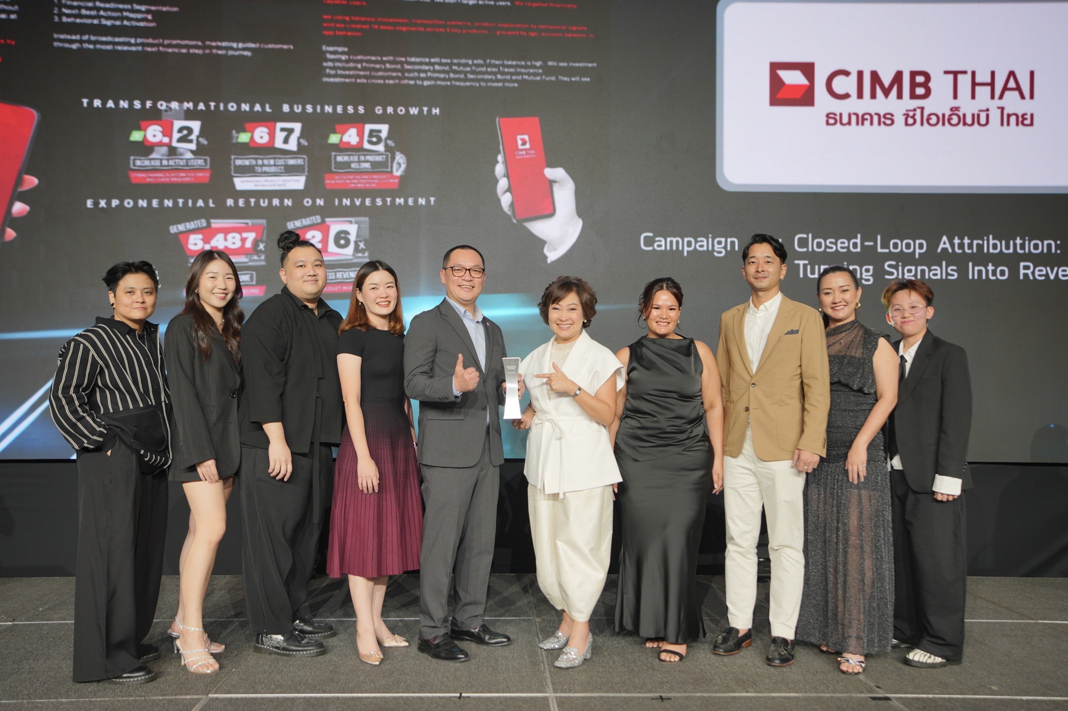 ซีไอเอ็มบี ไทย ย้ำความสำเร็จ Wealth Marketing เวที Marketing Excellence Award