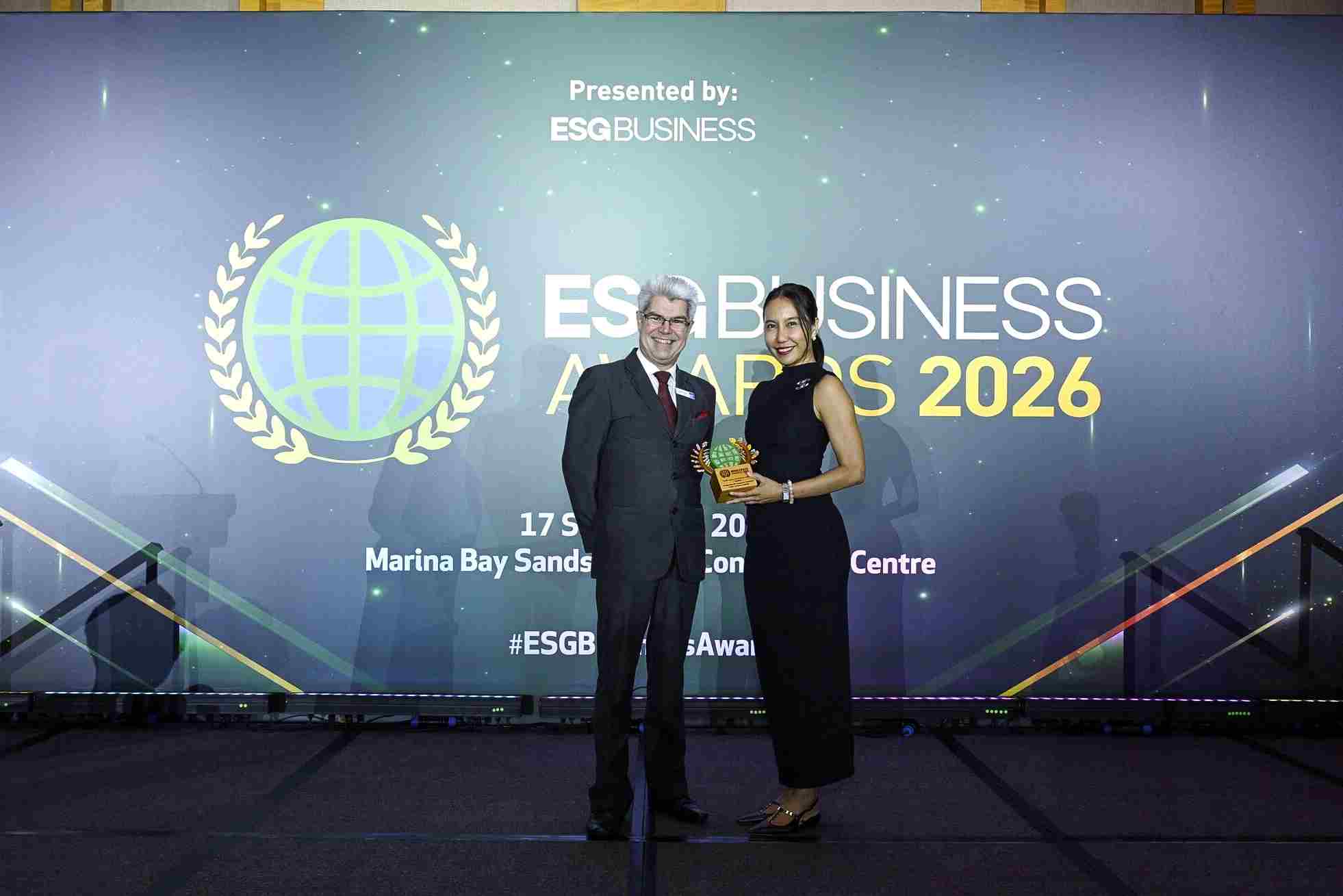 พรูเด็นเชียล ประเทศไทย คว้ารางวัลระดับนานาชาติ ESGBusiness Awards 2026