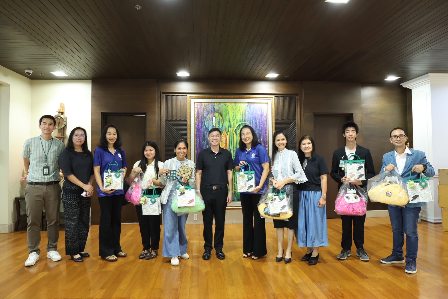 ธ.ก.ส. ต้อนรับเกษตรกรหัวขบวน ผลักดันยกระดับผลิตภัณฑ์เกษตรสู่มาตรฐานสากล