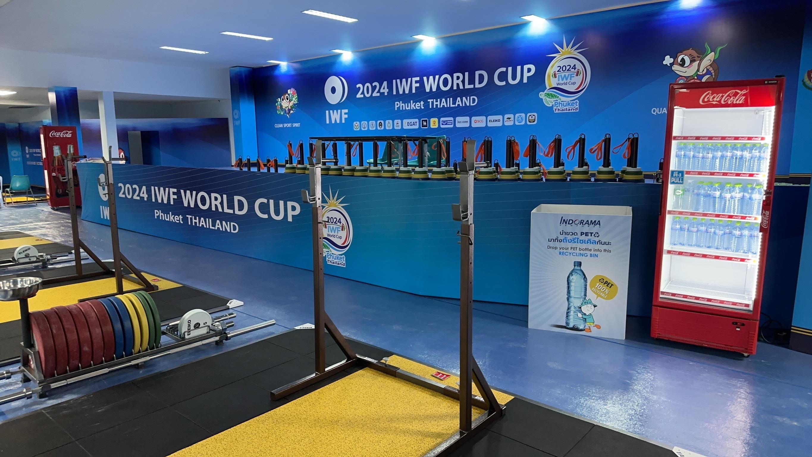 อินโดรามา เวนเจอร์ส สนับสนุนกีฬายกน้ำหนักรักษ์โลก 2024 IWF World Cup ภูเก็