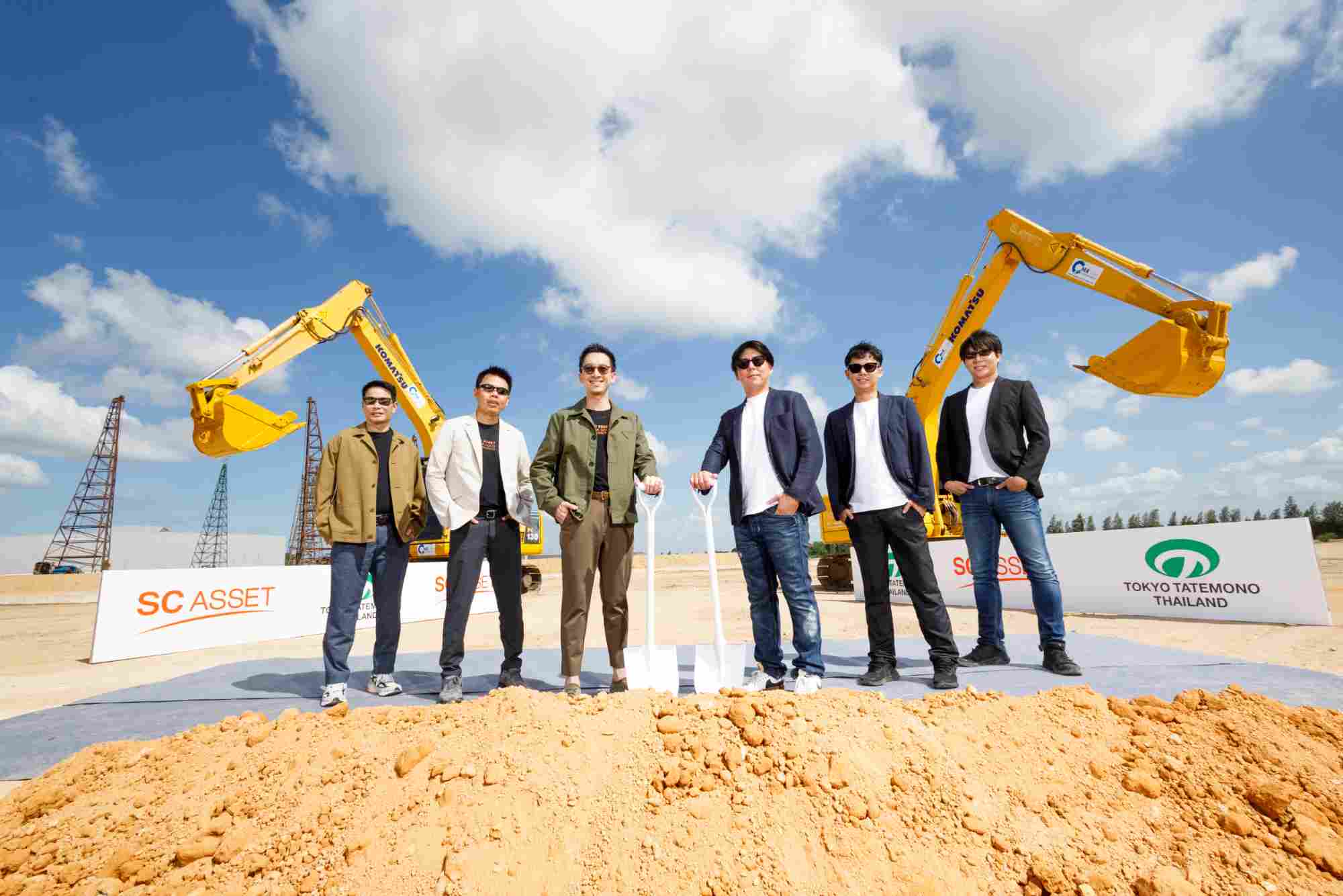 SCX Corporation x Tokyo Tatemono Thailand ลงเสาเอกโครงการคลังสินค้า-โรงงาน