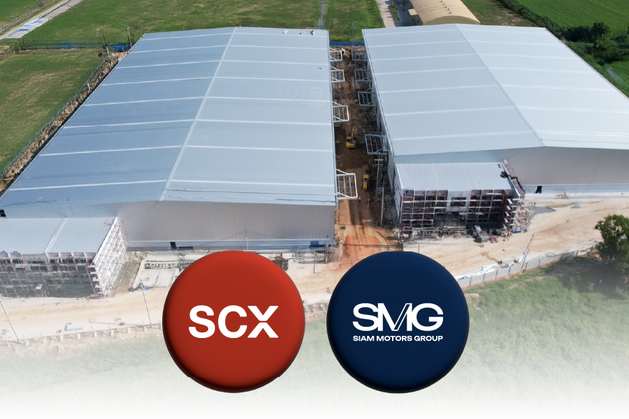 SCX จับมือ สยามกลการ บุกอมตะซิตี้ ชลบุรี ร่วมลงทุนกว่า 850 ล. ผุดคลังสินค้า 37,000 ตร.ม.