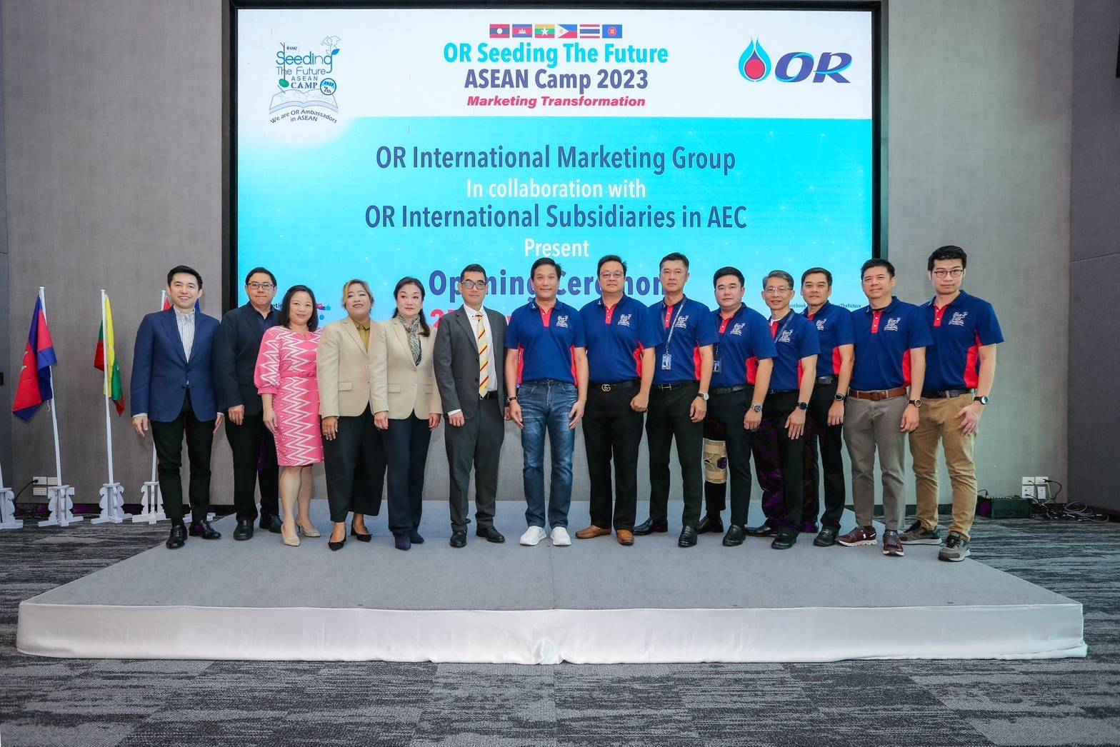 OR เปิดโครงการ OR Seeding the Future ASEAN Camp 2023