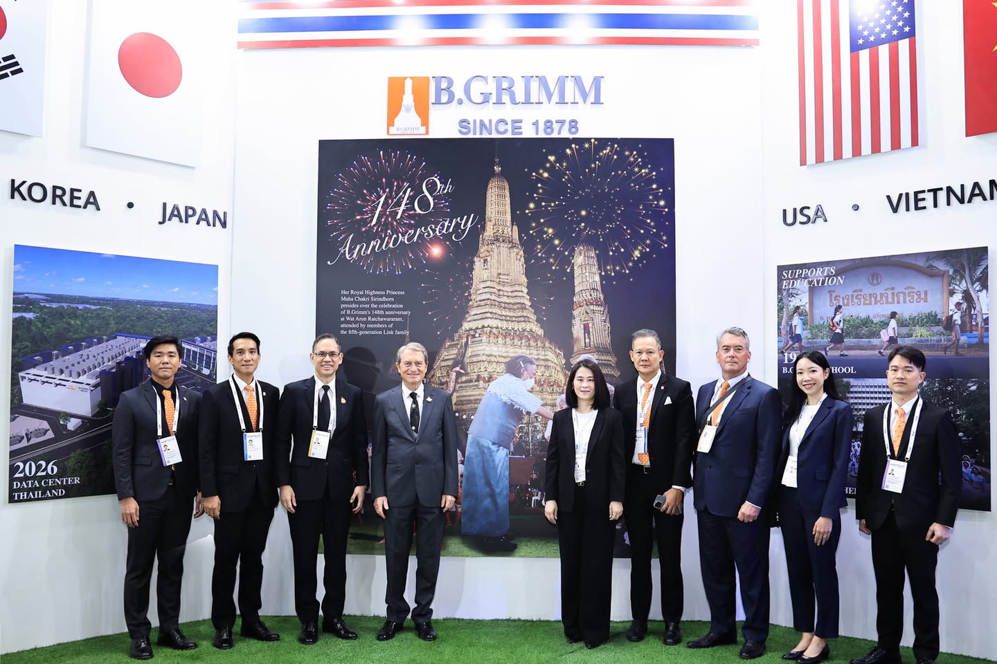 บี.กริม เพาเวอร์ ชู Empowering the World Compassionately เวที Gastech 2026