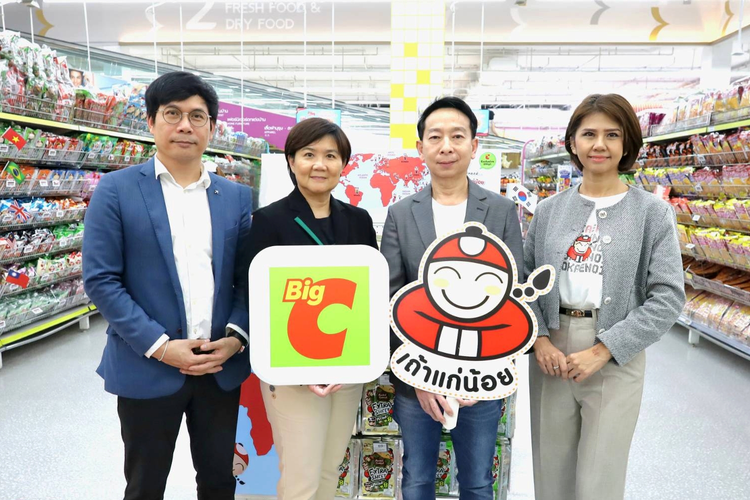 'บิ๊กซี x เถ้าแก่น้อย'ยกทัพสาหร่ายส่งออกทั่วโลกมาให้ช้อปที่ บิ๊กซี ราชดำริ