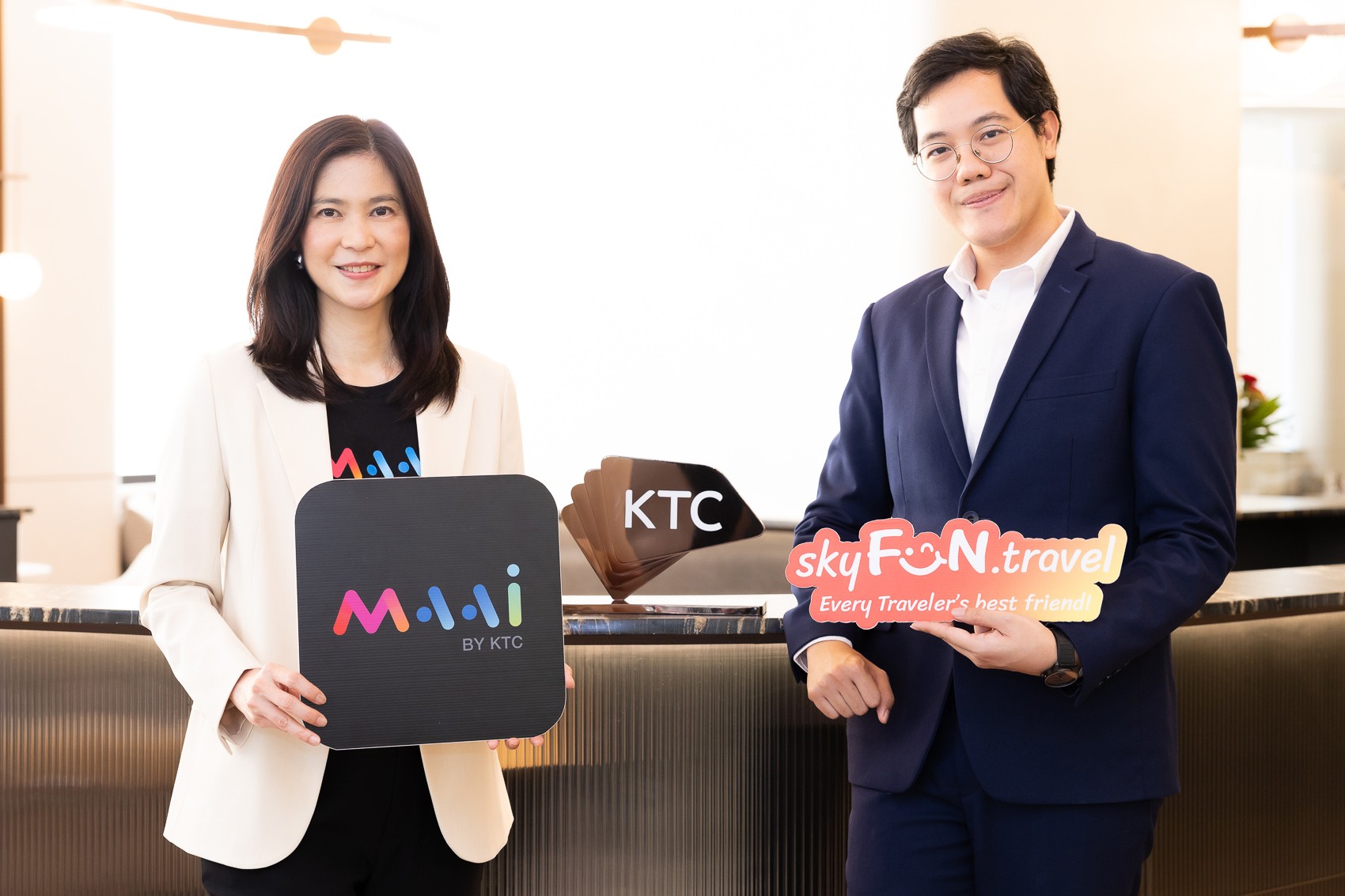 มาย บาย เคทีซี เดินหน้าขยายฐานสมาชิกโหลดแอปฯ MAAI BY KTC ครั้งแรกลุ้นบินเวียดนาม