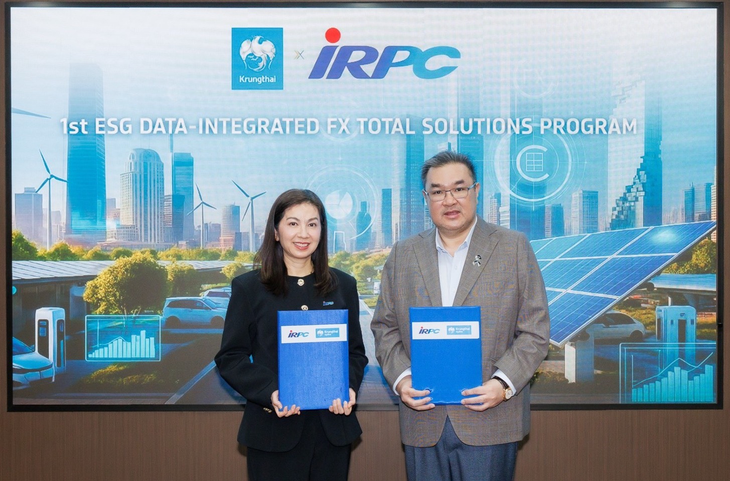 กรุงไทย-ไออาร์พีซี” ยกระดับการบริหารอัตราแลกเปลี่ยนผ่าน ESG Platform