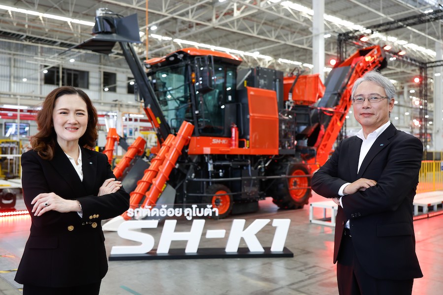 สยามคูโบต้า เปิดตัวรถตัดอ้อย “SH-K1 แรงตัดไม่สะดุด บริการไม่หยุดทุกฤดู”