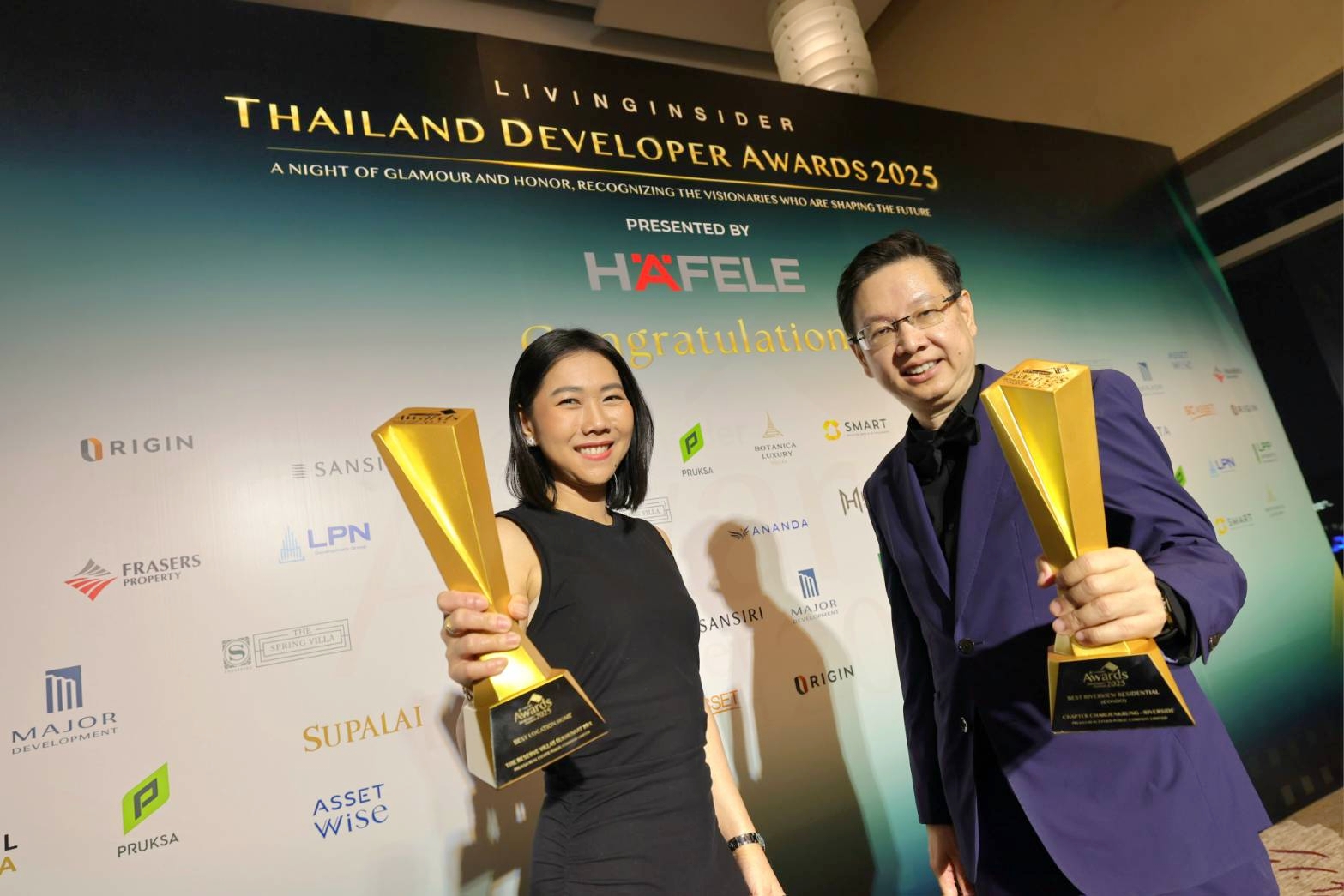 “พฤกษา คว้า 2 รางวัลใหญ่ 'Livinginsider Thailand Developer Awards 2025”