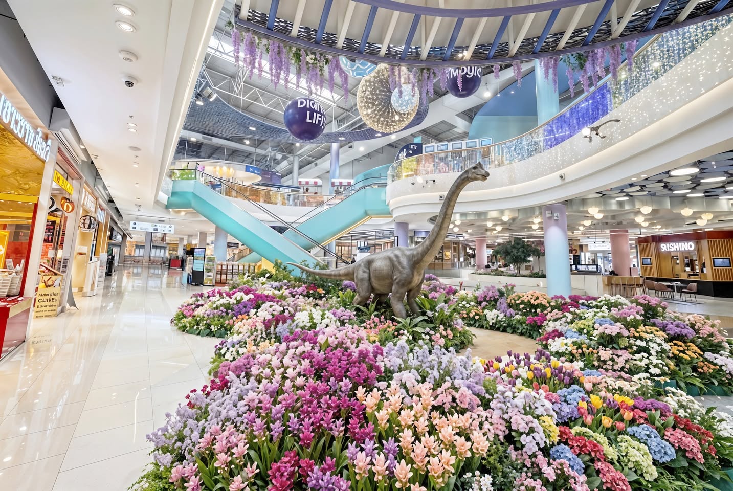 โรบินสันไลฟ์สไตล์ จัดงาน“Bloom of Love”ชมความมหัศจรรย์ ดอกไม้ ผีเสื้อ ไดโนเสาร์