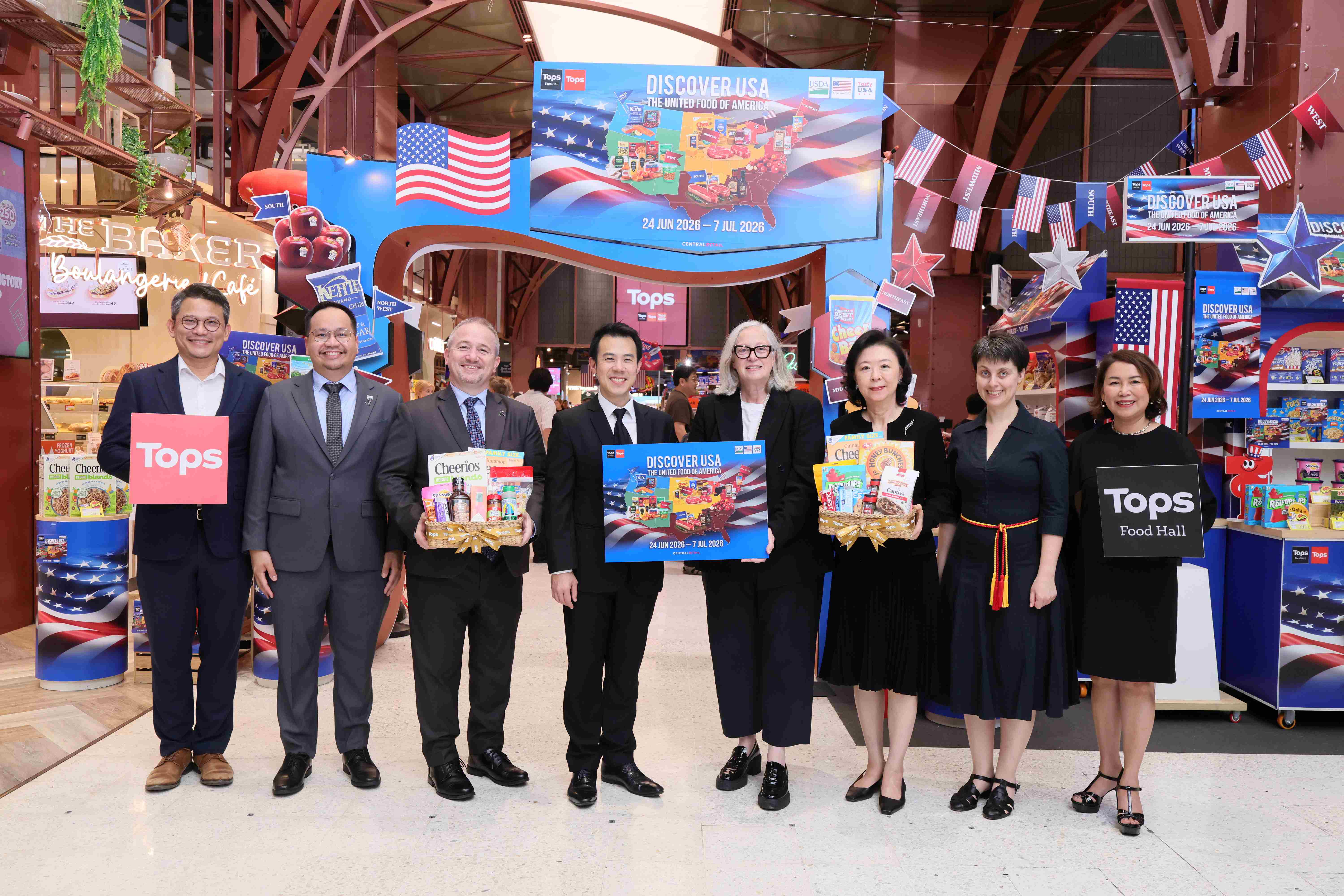 ท็อปส์ พาเปิดแมปความอร่อยจากทั่วอเมริกา ในงาน “Discover USA: The United Food of America”